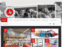 Tablet Screenshot of judo-club-quimperois.com